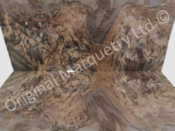 American Burr Walnut Wood Veneer - Image 2