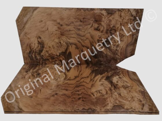 American Cluster Burr Walnut Wood Veneer