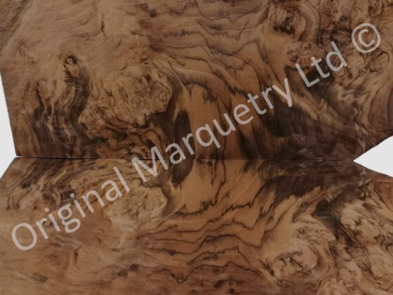 American Cluster Burr Walnut Wood Veneer - Image 2