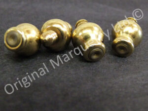 Brass Turned Feet - Ø10mm - BTF10