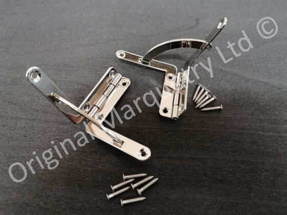 Nickel Plated Quadrant Hinges - FB10N