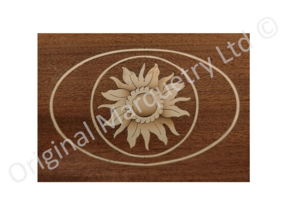 Inlay Marquetry Sunflower - M14DL