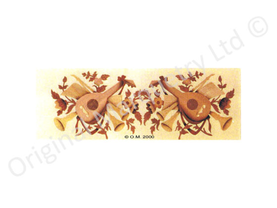 Marquetry Mandolin Panels - M64