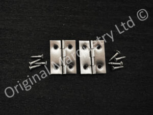 Nickel Jewel Case Hinges - 20 x 15mm - NH6N