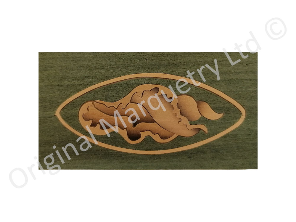 Inlay Marquetry Shells - A3