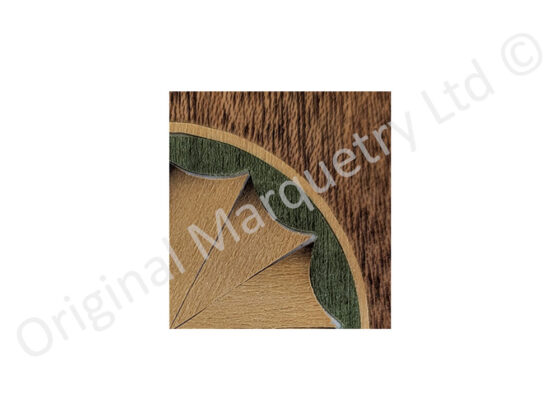 Inlay Marquetry Quadrant Fans - A53