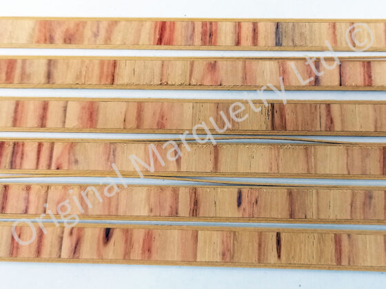 Tulipwood Inlay Bandings Boxwood Outside ONLY 10mm x 1mm x 100cm - Image 2