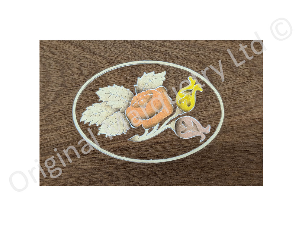 Marquetry Floral Panels - M71