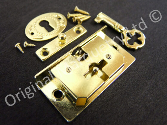 Brass Box Locks - 45 x 20mm - SO11