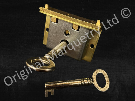 Brass Box Locks - 38 x 25mm - SO3