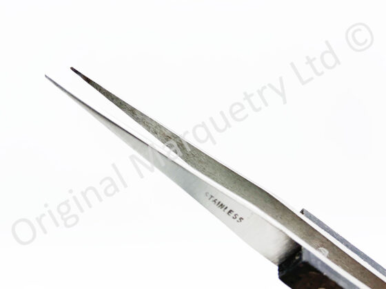 Straight Pointed Tweezers with Insulated Handles - T153 - Image 2