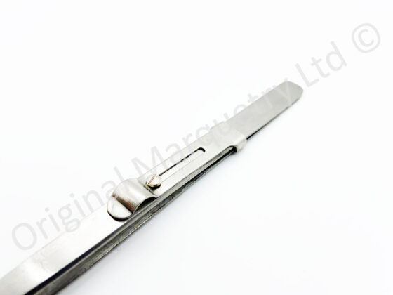 Stainless Steel Tweezers with Slide Lock - T154 - Image 3