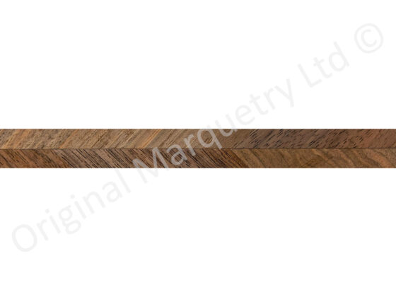 Walnut Feather Inlay Bandings 13mm x 1mm x 100cm