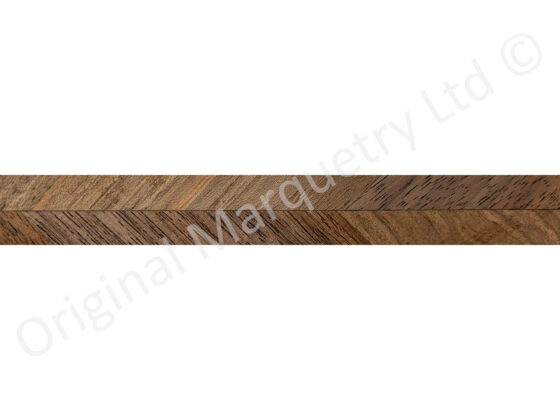 Walnut Feather Inlay Bandings 16mm x 1mm x 95cm