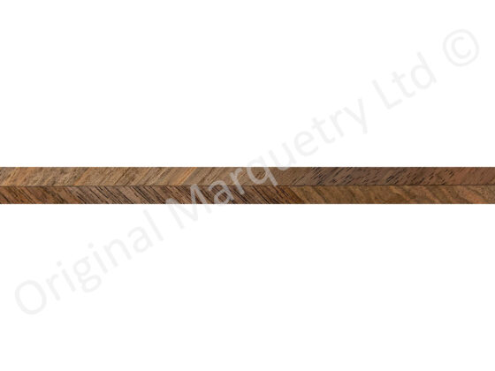 Walnut Feather Inlay Bandings 6mm x 1mm x 100cm