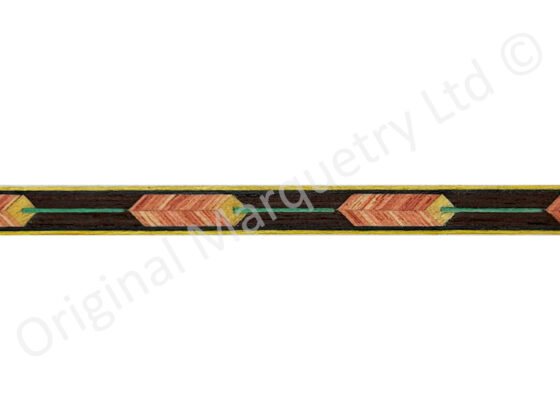 Diamond Inlay Bandings 7mm x 0.6mm x 100cm - BX21