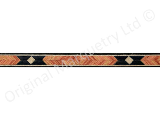 Diamond Inlay Bandings 7mm x 0.6mm x 100cm - BX70