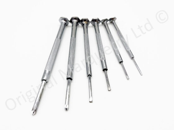 Precision Metal Screwdriver Set of 6 - T291