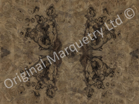 American Burr Walnut Wood Veneer - Image 2