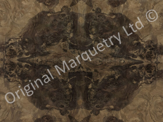 American Burr Walnut Wood Veneer - Image 2