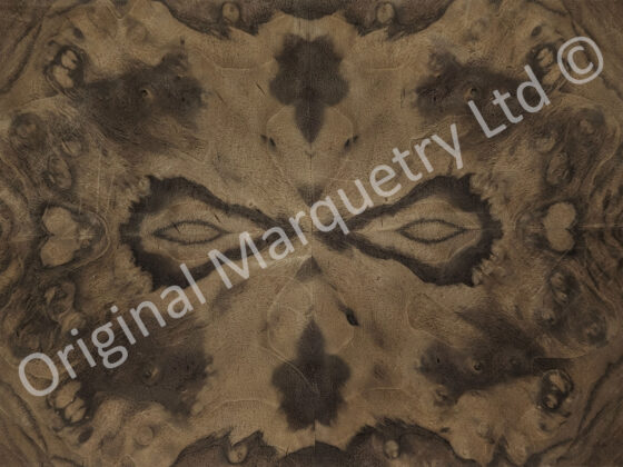 American Burr Walnut Wood Veneer - Image 2