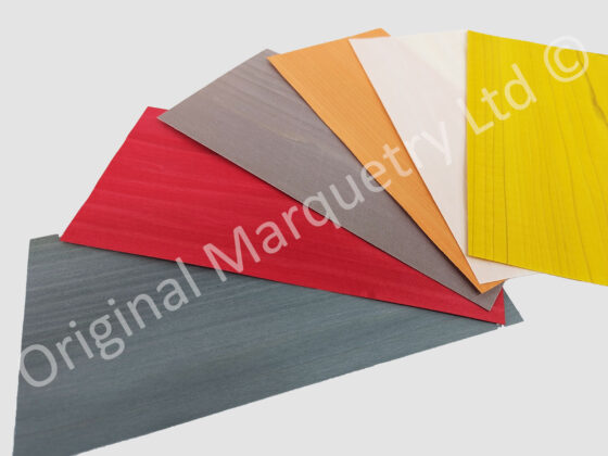 Coloured Wood Veneer Packs - Large - Light Shades - 6 Leaves - Image 2