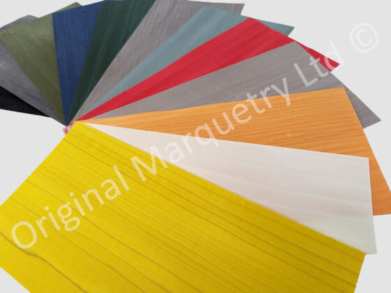 Coloured Wood Veneer Packs - Large - All Shades - 12 Leaves - Image 2