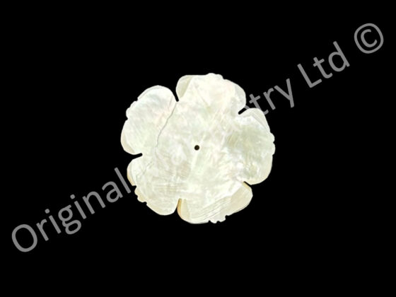 White Mother of Pearl Flower - Image 2