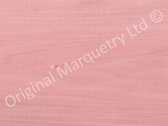 Light Pink Coloured Wood Veneer