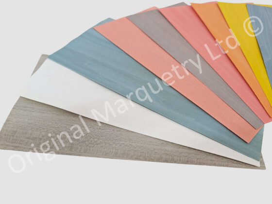 Coloured Wood Veneer Packs - Large - Light Shades - 10 Leaves - Image 2