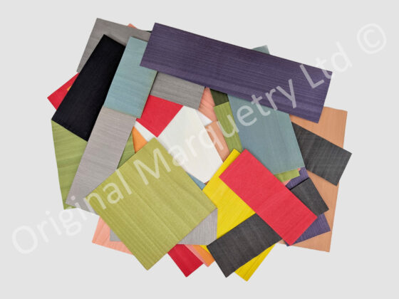Coloured Wood Veneer Packs - Mixed Off Cut - 120g