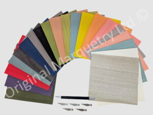 Coloured Wood Veneer Packs - Small - All Shades - 20 Leaves